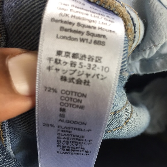 GAP Slim Straight Crop Ankle Jeans B-2 - Picture 7 of 7